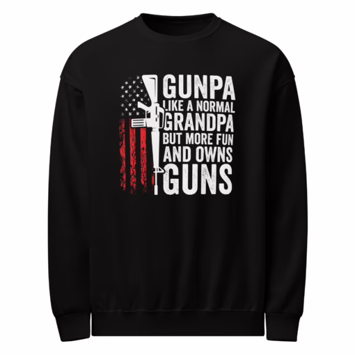 Funny Gunpa Crew neck sweatshirt