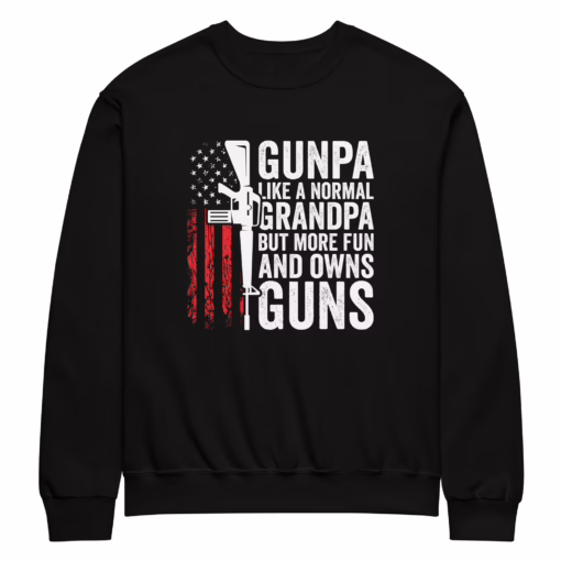Funny Gunpa Crew neck sweatshirt - Image 5