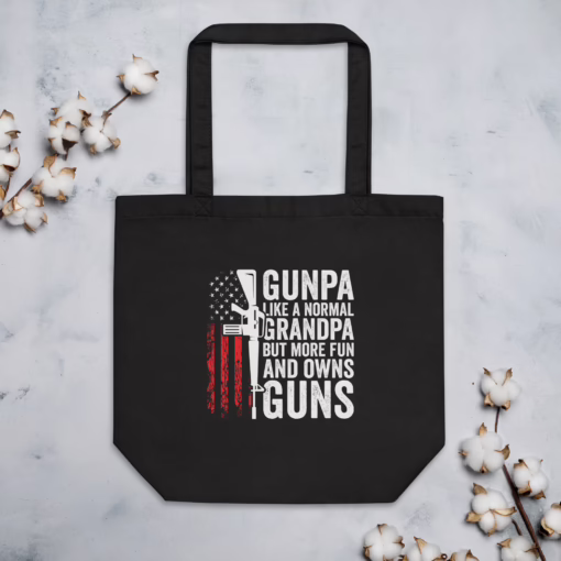 Funny Gunpa Eco Tote Bag