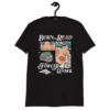 Black Born To Read Vintage Forced To Work T-Shirt