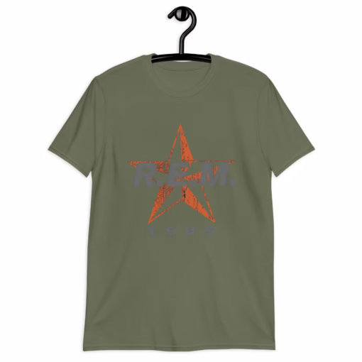 Red Star T-Shirt As worn by Michael Stipe - Image 5