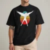 Wingspan board game shirt black design detail engine building bird tee