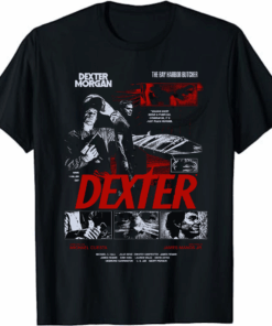 Dexter Morgan Bay Harbor Butcher Crime Thriller T-Shirt