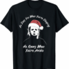 Michael Myers Holiday Horror Christmas T-Shirt