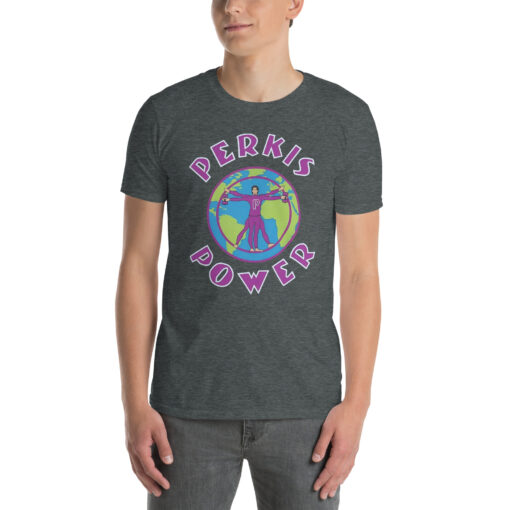 Perkis Power 90s Heavyweights Movie Fitness Parody T-shirt - Image 3