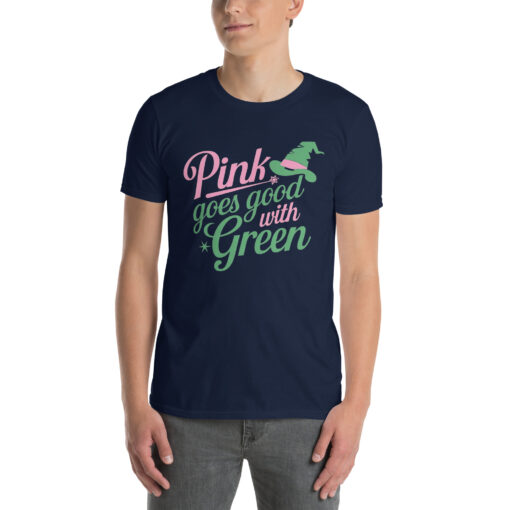Pink Goes Good With Green T-Shirt - Image 2