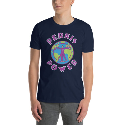 Perkis Power 90s Heavyweights Movie Fitness Parody T-shirt - Image 2