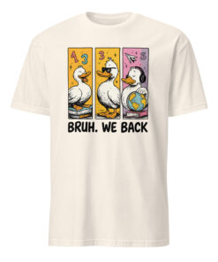 Bruh We Back Shirt, Silly Goose Back to School Tee | Cuccico