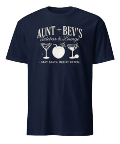Alternative view of Vintage-Style Aunt Bev’s Sidebar And Lounge Shirt | Stay Salty, Resist Often – Cuccico