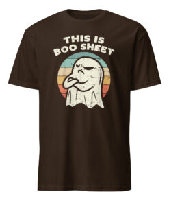 This Is Some Boo Sheet Ghost Retro Funny Halloween T-Shirt | Cuccico