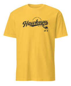 Alternative view of University of Iowa Hawkeyes Football Logo Shirt | Cuccico