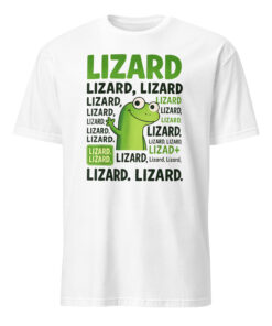 Lizard Lizard Lizard Meme T-Shirt – Funny Weirdcore Animal Gen Z