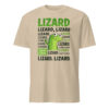 Lizard Lizard Lizard Meme T-Shirt – Funny Weirdcore Animal Gen Z
