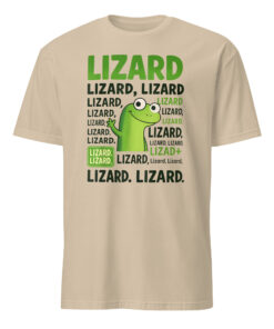 Lizard Lizard Lizard Meme T-Shirt – Funny Weirdcore Animal Gen Z