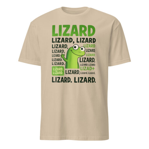 Lizard Lizard Lizard Meme T-Shirt – Funny Weirdcore Animal Gen Z