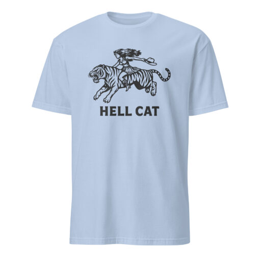 Vintage Cowgirl Hell Cat T-Shirt | Tiger Shirt | Retro Western - Image 2