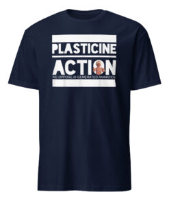 Alternative view of Official Plasticine Action Shirt - Oppose AI Animation Tee | Stop Motion | Claymation Fans Cuccico