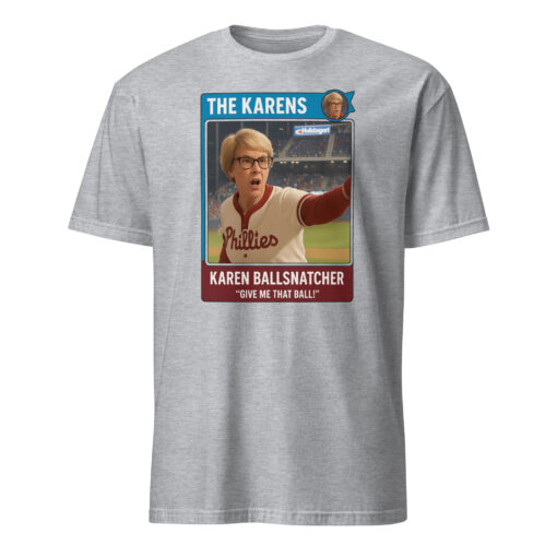 Give Me That Ball Phillies Tee – Philly Karen Ball Snatcher Shirt | Cuccico - Image 3