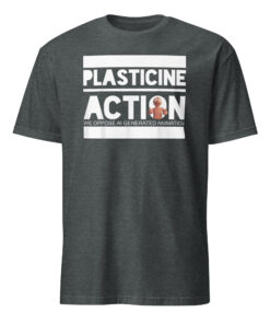 Official Plasticine Action Shirt - Oppose AI Animation Tee | Stop Motion | Claymation Fans Cuccico