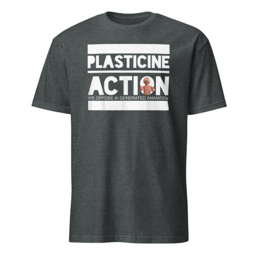 Official Plasticine Action Shirt - Oppose AI Animation Tee | Stop Motion | Claymation Fans Cuccico - Image 4