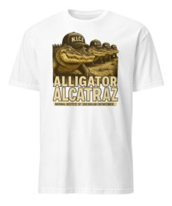 Stop Alligator Alcatraz Shirt — Parody Tee | Swamp Humor by Cuccico