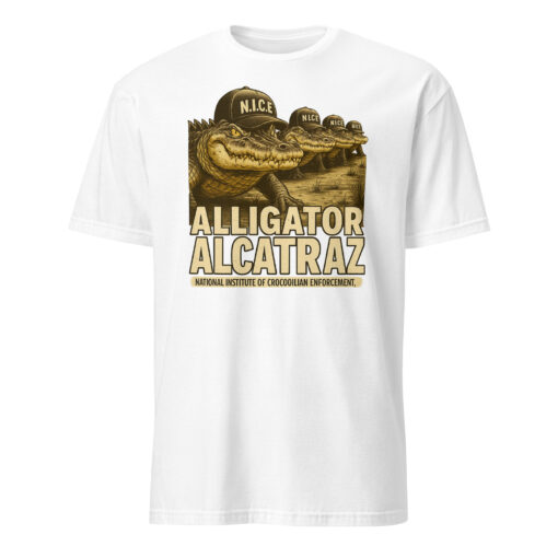 Stop Alligator Alcatraz Shirt — Parody Tee | Swamp Humor by Cuccico - Image 8