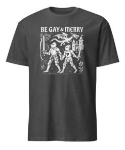 Be Gay & Merry Medieval Fantasy LGBTQ Tee | Castle Dragon Pride – Cuccico 12 Be Gay & Merry Medieval Fantasy LGBTQ Tee | Castle Dragon Pride – Cuccico