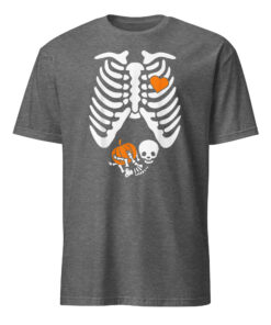 Skeleton Halloween Maternity Shirt – Pregnancy Announcement Tee | Mom To Be | Cuccico