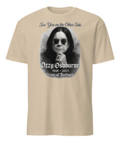Ozzy Osbourne Tribute Shirt – See You On The Other Side | Prince of Darkness