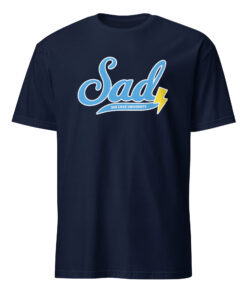Alternative view of Sad Girlz University Shirt – Sad Girl Aesthetic Tee | Official Trendy Cuccico