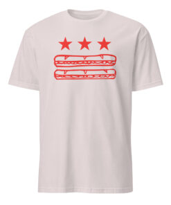 Washington DC Foodie Protest Tee – Sandwich Guy Parody Shirt | DC Flag Sub Design Cuccico