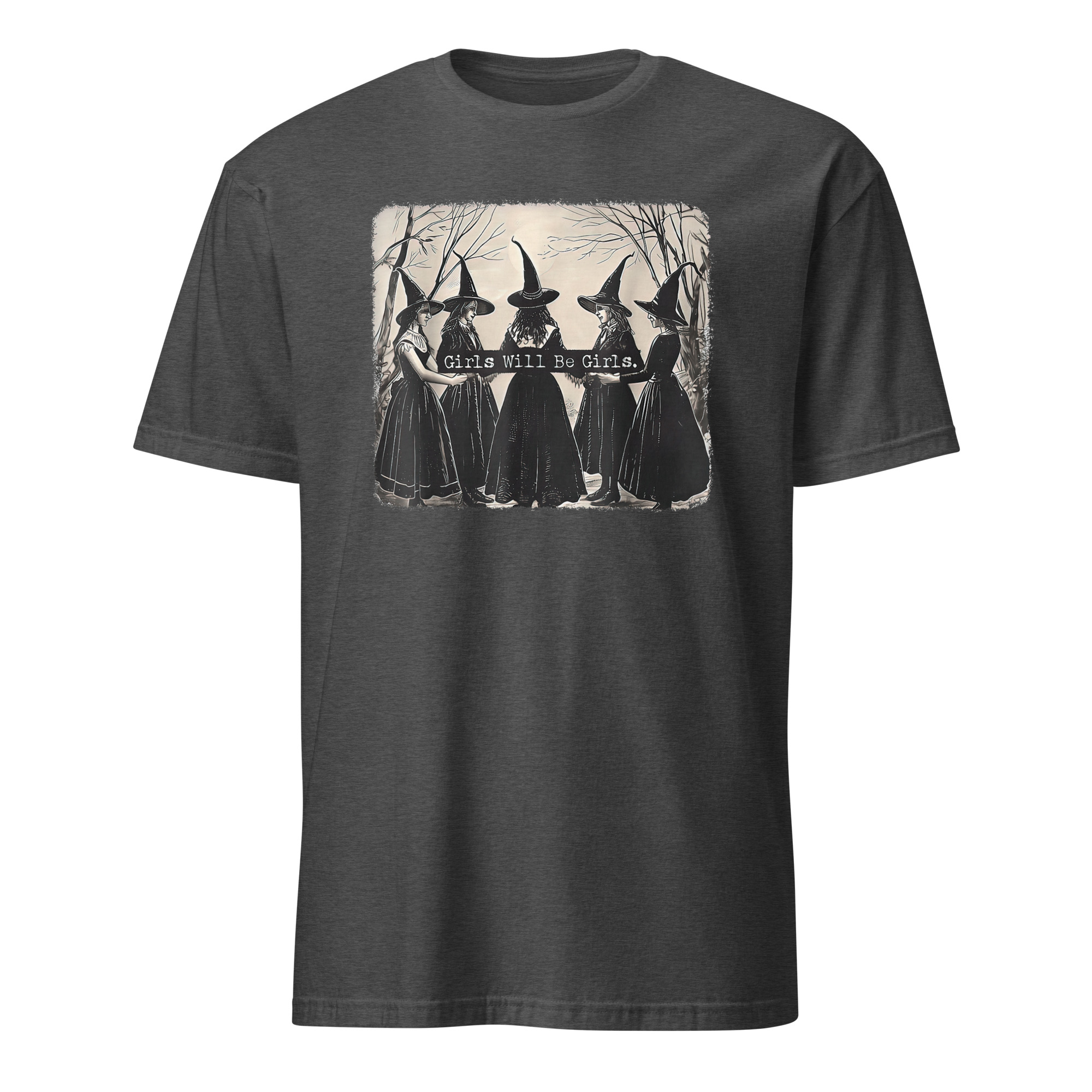 Girl Will Be Girl Witch Halloween T-Shirt 6 Girl Will Be Girl Witch Halloween T-Shirt - Image 6