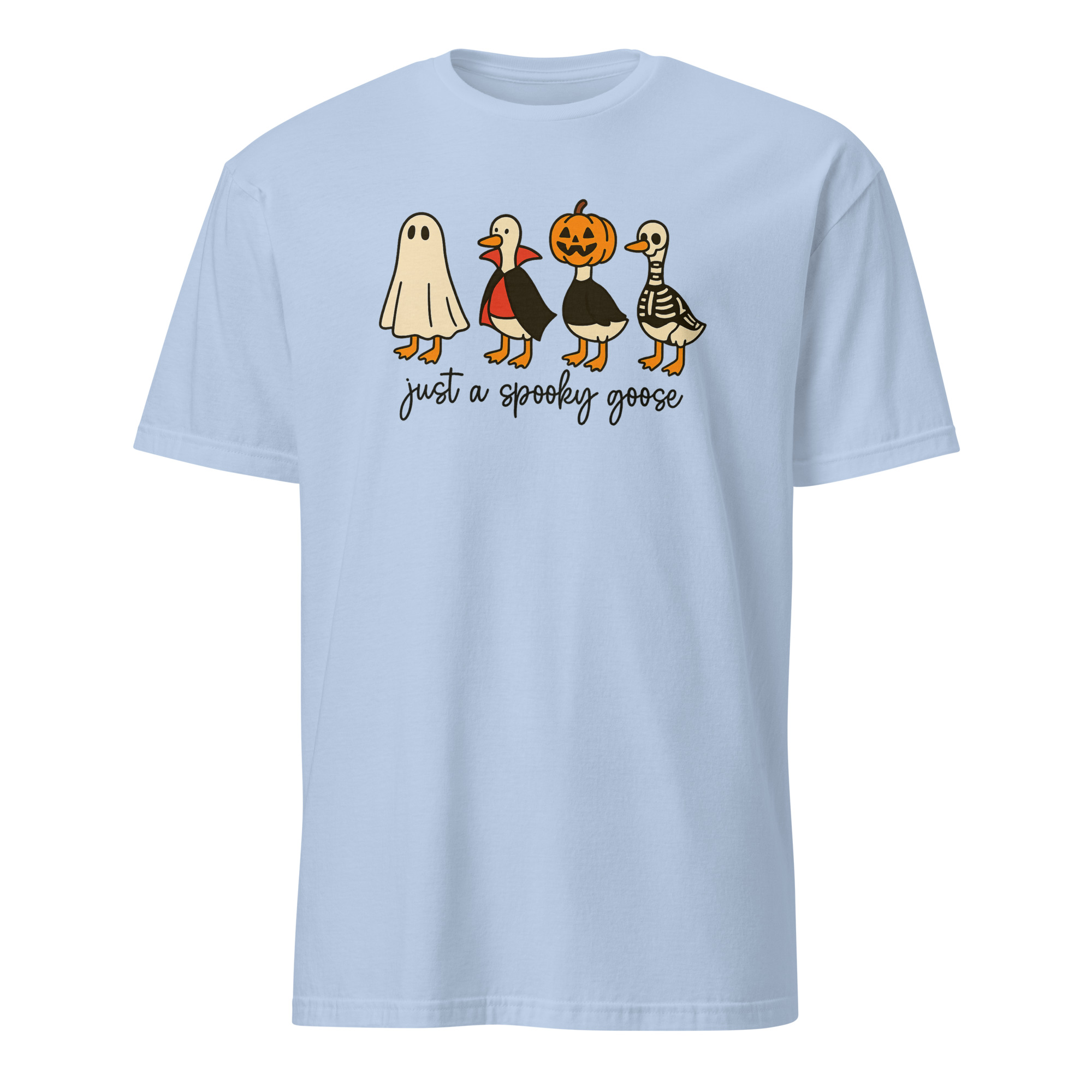 Just a Spooky Goose Graphic Tee – Cute Horror Halloween Shirt | Cuccico 3 Just a Spooky Goose Graphic Tee – Cute Horror Halloween Shirt | Cuccico - Image 3