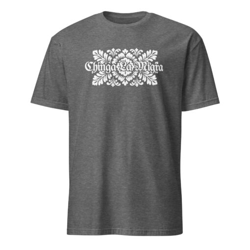Floral Chinga La Migra T-Shirt | Abolish ICE | Immigration Reform – Cuccico - Image 7