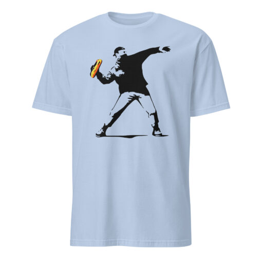Banksy-Inspired Anti-Trump Resistance Activist T-Shirt | Cuccico - Image 2