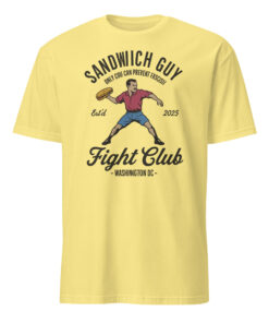 Sandwich Guy Fight Club Shirt – Only You Can Prevent Fascism | Funny Political Tee Cuccico