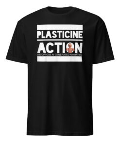 Official Plasticine Action Shirt - Oppose AI Animation Tee | Stop Motion | Claymation Fans Cuccico