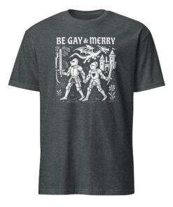 Be Gay & Merry Medieval Fantasy LGBTQ Tee | Castle Dragon Pride – Cuccico 10 Be Gay & Merry Medieval Fantasy LGBTQ Tee | Castle Dragon Pride – Cuccico