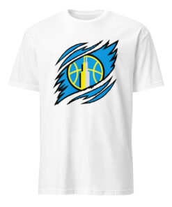 Chicago Sky Logo Basketball Team Shirt 15 Chicago Sky Logo Basketball Team Shirt in White color