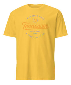 Alternative view of Tennessee Tri-Star Tee | Volunteers Shirt – Unisex State Pride T-Shirt by Cuccico