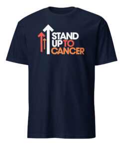 Alternative view of Stand Up To Cancer Text Shirt | Cuccico