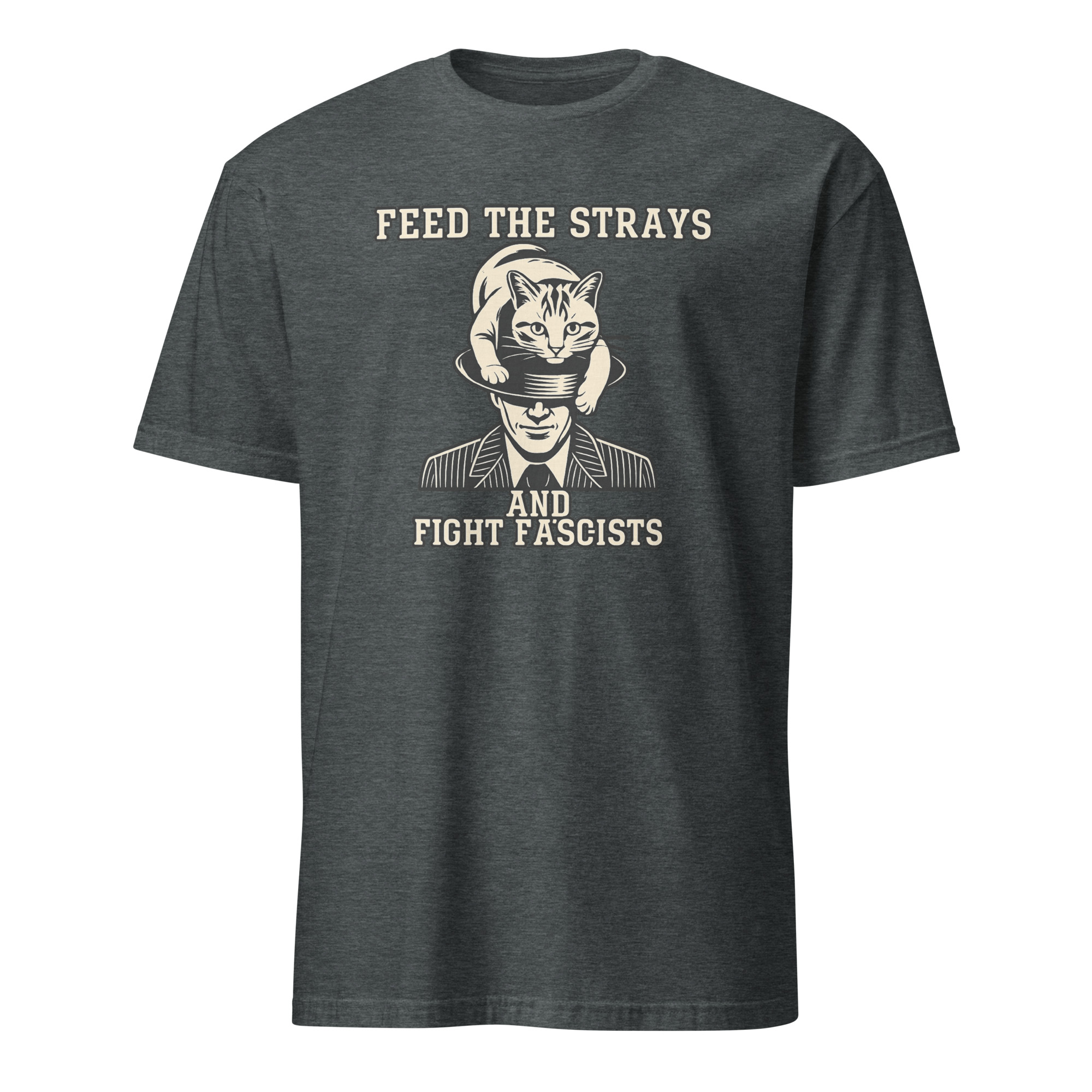 Feed the Strays | Fight Fascists Shirt — Bold Graphic Tee | Cuccico 4 Feed the Strays | Fight Fascists Shirt — Bold Graphic Tee | Cuccico - Image 4
