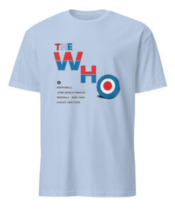 The Who Wantagh 2025 Concert Shirt | Official Tour Tee by Cuccico