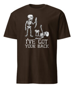 Halloween Skeletons Ive Got Your Back Costume Men Women Kids T-Shirt