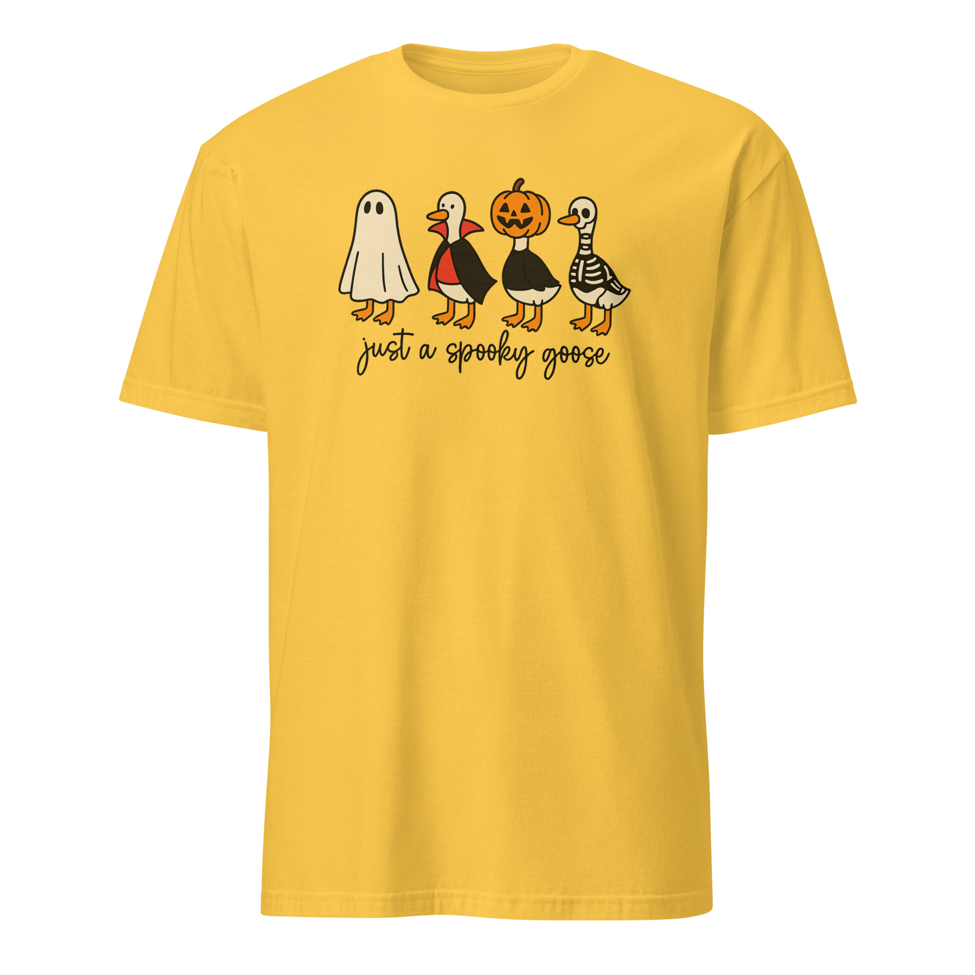 Just a Spooky Goose Graphic Tee – Cute Horror Halloween Shirt | Cuccico 2 Just a Spooky Goose Graphic Tee – Cute Horror Halloween Shirt | Cuccico - Image 2