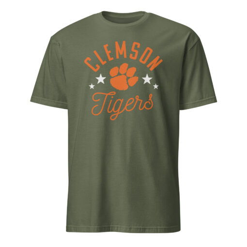 Pretty Clemson Tigers Paw T-Shirt – Graphic Tee for Fans | Cuccico - Image 8