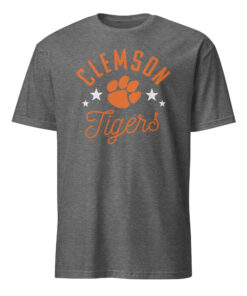 Pretty Clemson Tigers Paw T-Shirt – Graphic Tee for Fans | Cuccico