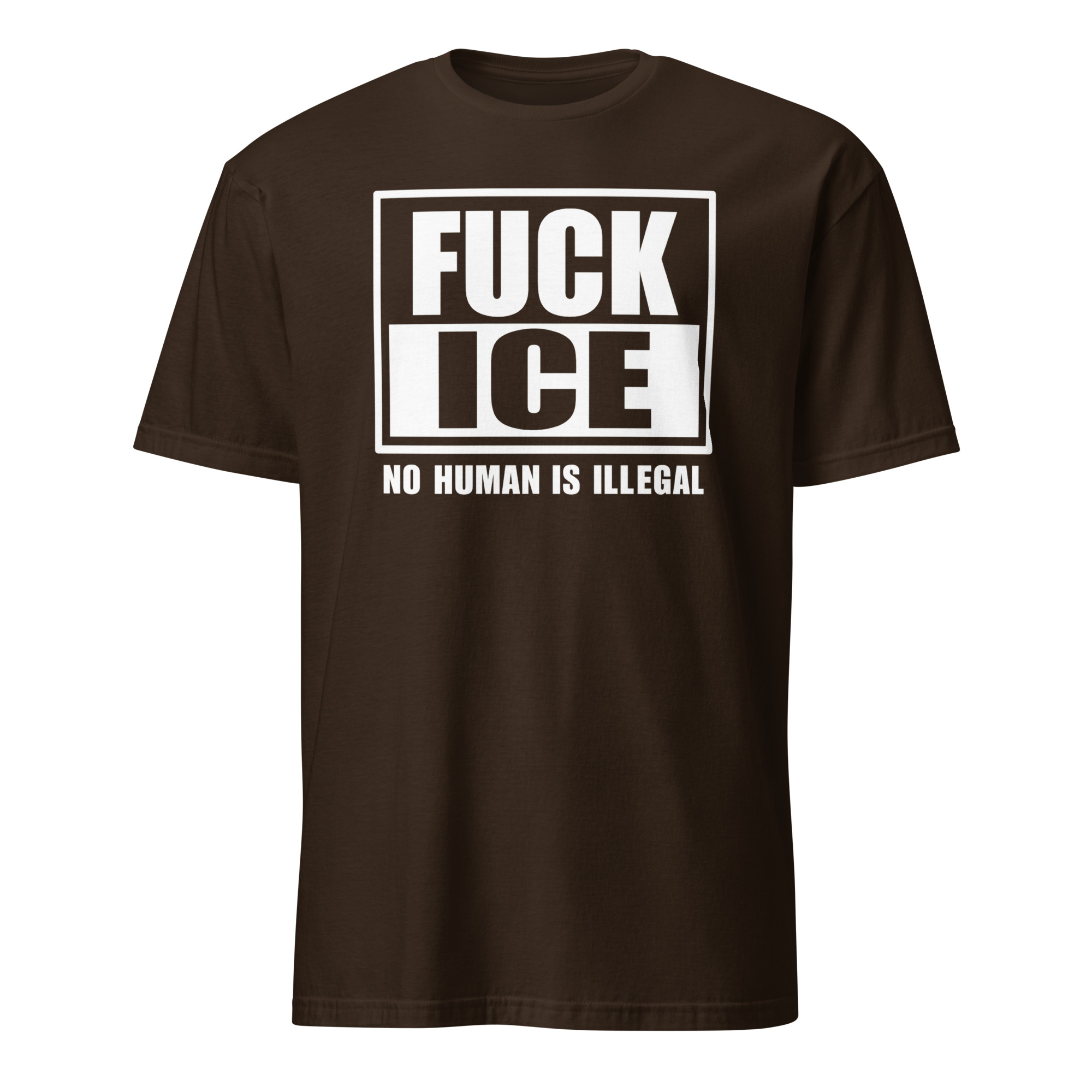 Fuck ICE Shirt – No Human Is Illegal Tee | Anti ICE Protest Shirt Cuccico 3 Fuck ICE Shirt – No Human Is Illegal Tee | Anti ICE Protest Shirt Cuccico - Image 3