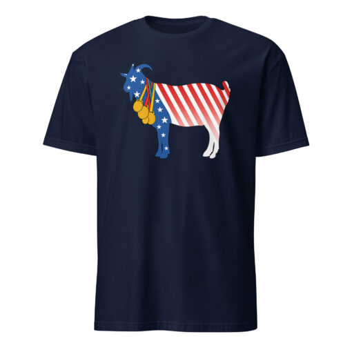 Men’s White Team USA Gold Medal T-Shirt | Cuccico Olympic Tee - Image 2