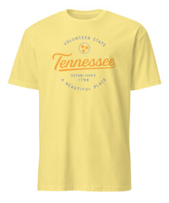 Tennessee Tri-Star Tee | Volunteers Shirt – Unisex State Pride T-Shirt by Cuccico